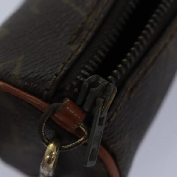 LOUIS VUITTON Monogram Papillon Pouch LV Auth ki4357 - Picture 11 of 16